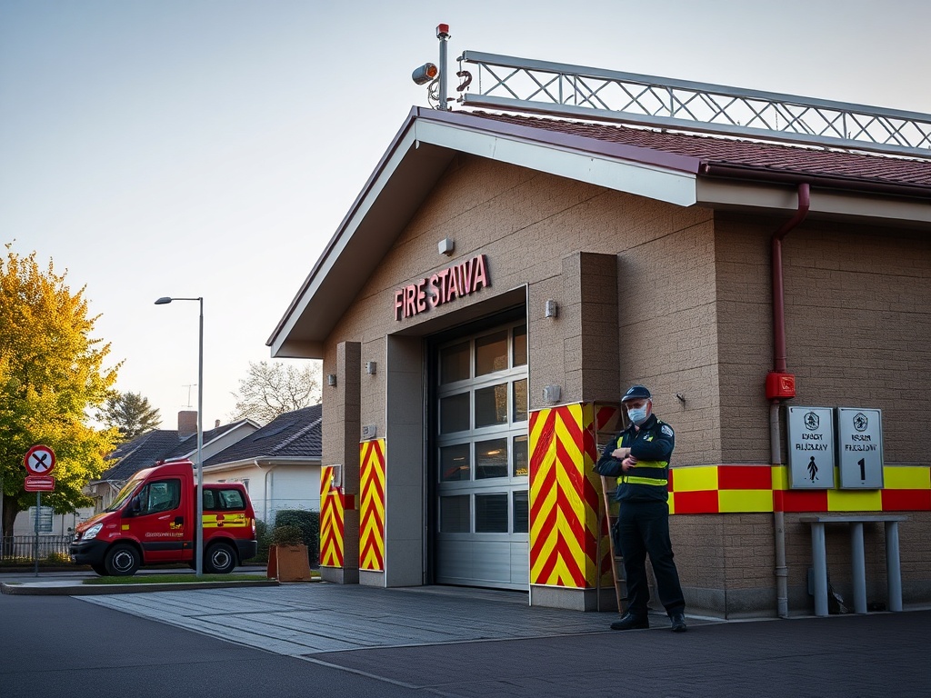 Akcja Straży Pożarnej na ulicy Kwiatowej w Mławie oraz scena z Międzynarodowego Dnia Teatru w SP 4 — dwa oblicza mławskiej społeczności