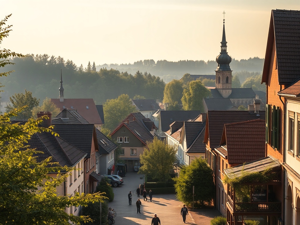 Majestatyczne, białe i różowe kwiatostany kasztanowców ozdabiające ulice i parki Mławy podczas wiosny.
